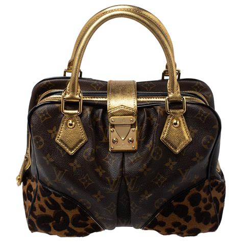 Louis Vuitton Limited Edition Monogram Leopard Adele Bag